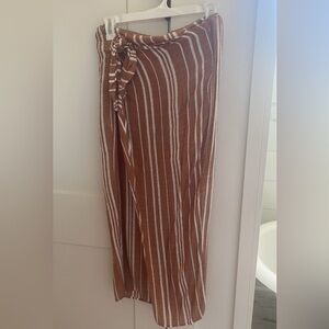 Faux Wrap Skirt